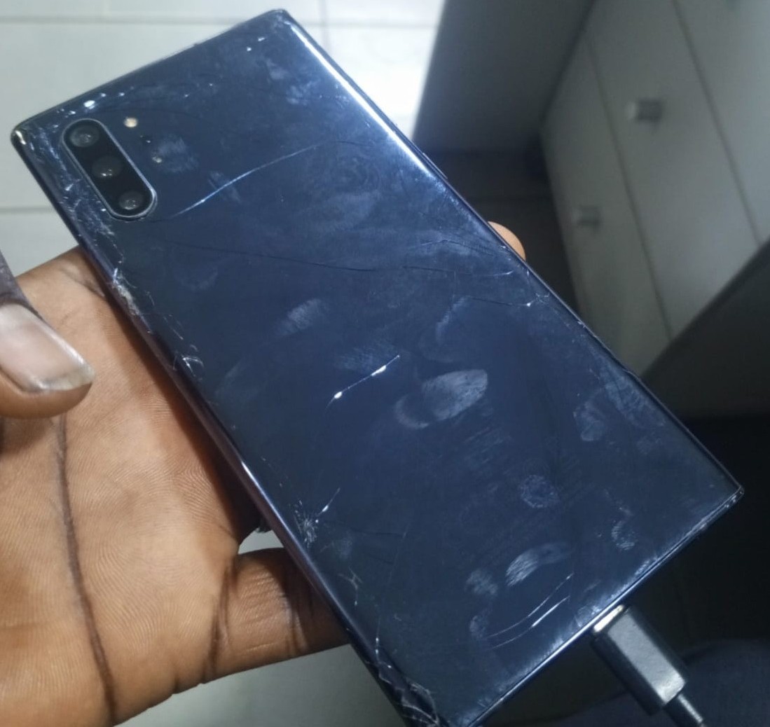 SAMSUNG NOTE 10 PLUS (DAMAGE SCREEN)