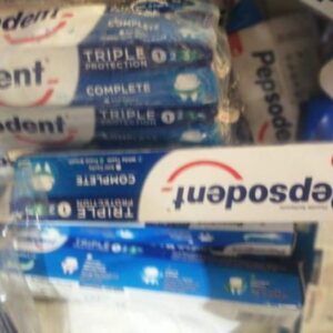 5,156 cartons of Closeup and Pepsodent Toothpastes