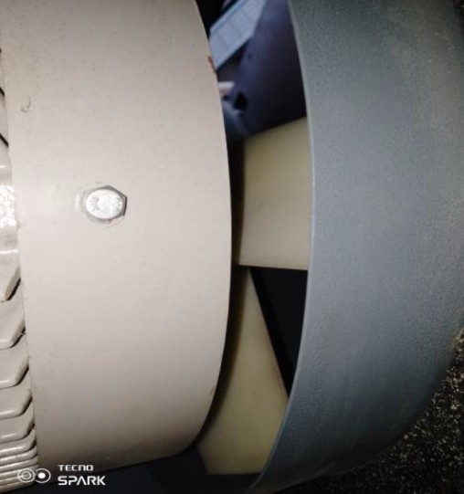 CONYEYOR GEARBOX, DESTONER VIBRATOR CASING AND COMPRESSOR COOLING FAN