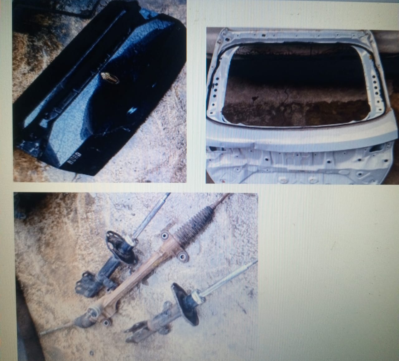 VARIOUS VEHICLE PARTS
