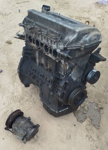 TOYOTA COROLLA (LSD669FU) – DAMAGED ENGINE